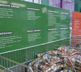 Hnojiva - snadné vybírání