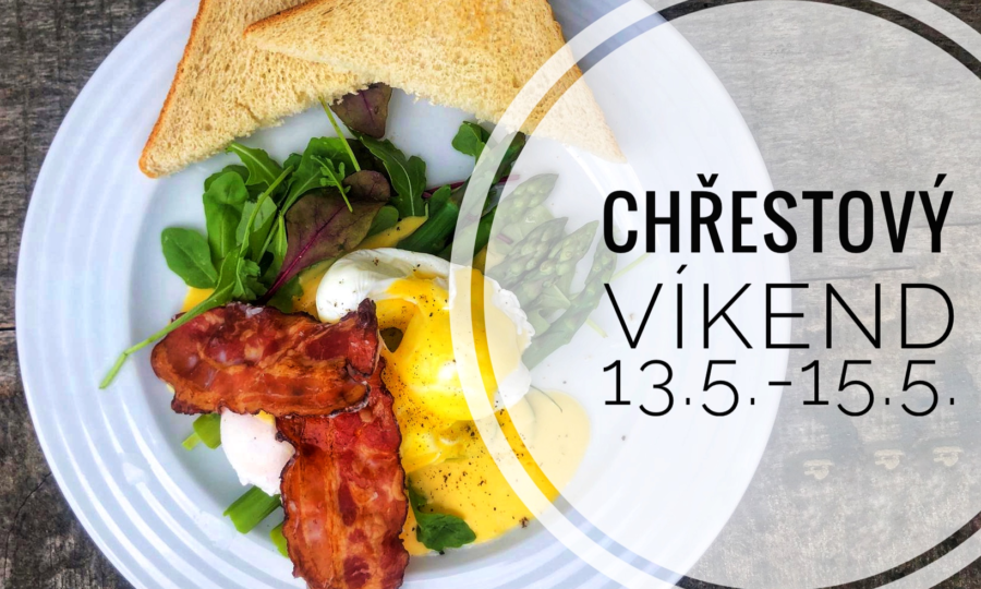 Chřestový víkend 13.5. – 15.5. v Café Líbeznice