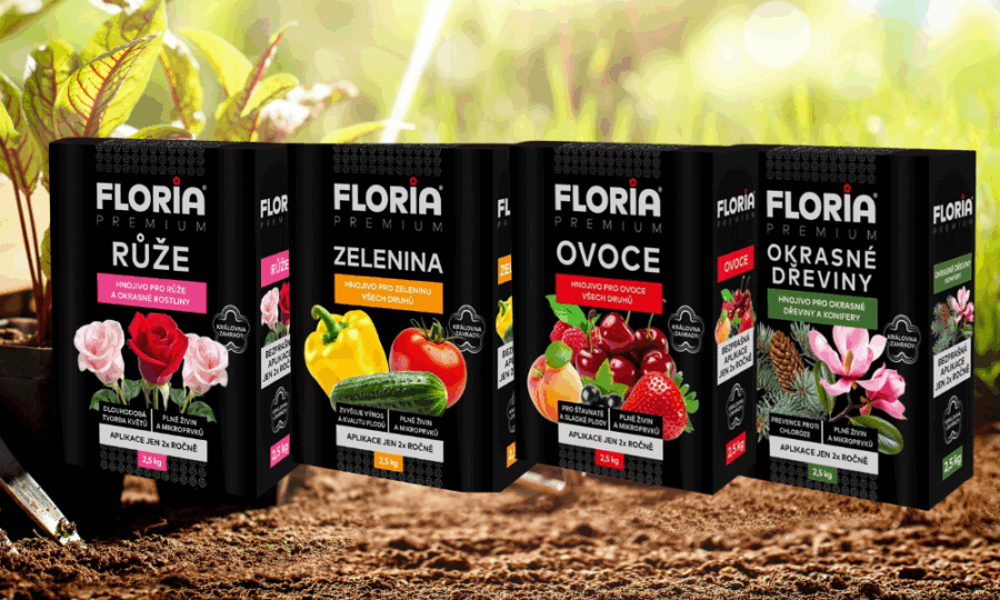 Hnojiva Floria pro bujnější růst